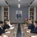 Ceyhun Bayramov BMT rəsmisi ilə görüşdü