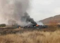 Ankarada təlim helikopteri qəzaya uğradı