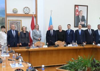 Latviya Konstitusiya Məhkəməsinin nümayəndə heyəti Azərbaycanda səfərdədir – FOTO
