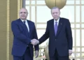 Livan Prezidenti Türkiyədə rəsmi səfərdədir