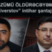 “Özümü birbaşa efirdə öldürəcəyəm”-Panikada olan saxta “beynəlxalq hüquq müdafiəçisi” intihar şantajına keçdi – VİDEO