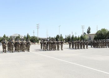 Hərbi Dəniz Qüvvələrində buraxılış mərasimi keçirilib – VİDEO