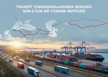 Azərbaycanda tranzit daşımaları son 5 ilin rekord səviyyəsinə çatıb