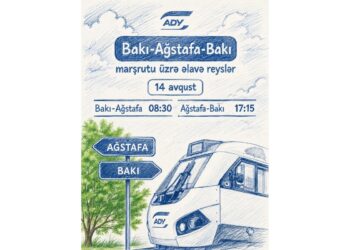 Bakı–Ağstafa–Bakı marşrutu üzrə əlavə qatar reysləri təyin olunub