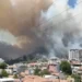 Türkiyədə meşə yanğını yaşayış yerlərinə yaxınlaşıb, sakinlər təxliyə edilib