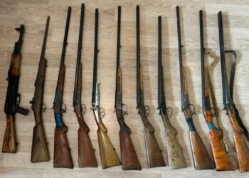 DİN: Ötən gün 2 avtomat, 13 tüfəng aşkarlanıb