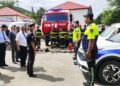 FHN-in Sumqayıt Regional Mərkəzi nümunəvi mülki müdafiə məşqi keçirib