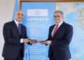 Azərbaycanın yeni daimi nümayəndəsi etimadnaməsini UNESCO-nun baş direktoruna təqdim edib