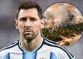 Messi İspaniyadakı meşə yanğınlarından zərər çəkən bölgəyə 80 min avro ianə edib