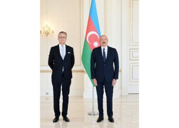 Prezident İlham Əliyev Almaniyanın yeni səfirinin etimadnaməsini qəbul edib