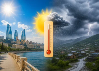 Sabah Bakıda 31 dərəcə isti olacaq, rayonlarda leysan yağacaq
