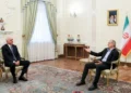 Şahin Mustafayev İran Prezidenti ilə görüşüb