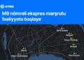 M9 nömrəli ekspres marşrutu fəaliyyətə başlayır