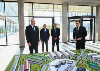 Prezident İlham Əliyev “SABAH.city” innovasiya şəhərciyinin birinci mərhələsinin açılışında iştirak edib – FOTO
