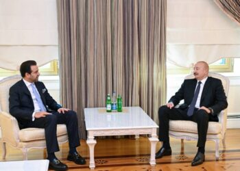 Prezident İlham Əliyev Müsəlman Ağsaqqalları Şurasının baş katibini qəbul edib
