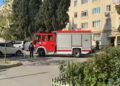 Badamdarda yaşayış binasında partlayış baş verib, xəsarət alan var