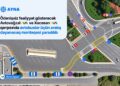 “Avtovağzal” və “Xocəsən” metrostansiyalarının qarşısında avtobuslar üçün aralıq dayanacaq məntəqəsi yaradılıb