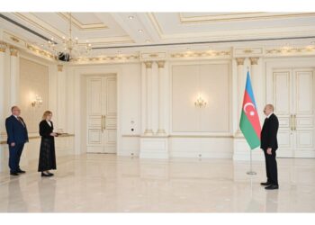 Azərbaycan Prezidenti Estoniyanın yeni səfirini qəbul edib – FOTO