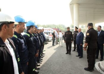 FHN-in Qarabağ Regional Mərkəzi nümunəvi mülki müdafiə məşqi keçirib