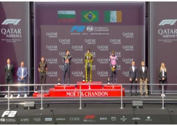 “Formula 2”də ikinci əsas yarışın qalibləri mükafatlandırılıb