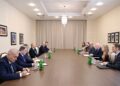 Prezident İlham Əliyev Birləşmiş Krallığın müdafiə üzrə dövlət nazirini qəbul edib