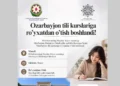 Özbəkistanda Azərbaycan dili kursları fəaliyyətə başlayacaq