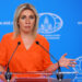 Zaxarova: Ukrayna müstəqilliyini və mədəniyyətini itirib