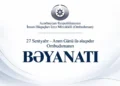 Ombudsman Anım Günü ilə əlaqədar bəyanat yayıb