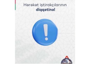 Yol polisi hərəkət iştirakçılarına müraciət edib
