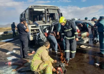 Ermənistanda baş verən yol qəzasında 5 nəfər ölüb
