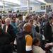 Böyük Britaniyanın hava limanlarının işi pozulub