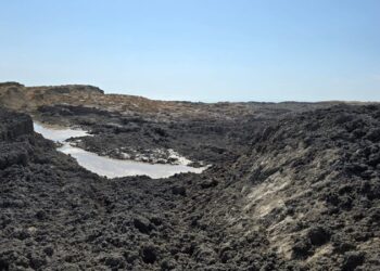 Bakı ərazisində vulkan püskürüb