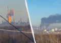 Ukrayna Rusiyanın üç neft emalı zavodunun yerləşdiyi sənaye zonasını bombardman etdi