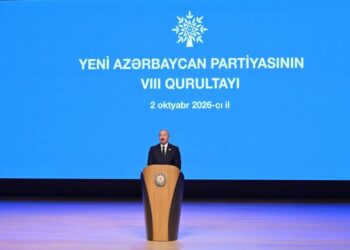 Yeni Azərbaycan Partiyasının VIII Qurultayı keçirilir, Prezident çıxış edir – YENİLƏNİB