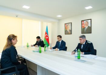 Nazir Fərid Əhmədov Xankəndidə vətəndaşları qəbul edib