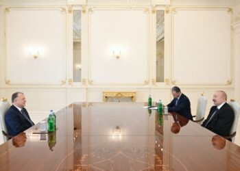 Prezident İlham Əliyev Beynəlxalq Cüdo Federasiyasının prezidentini qəbul edib