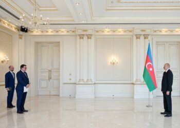 Prezident İlham Əliyev Avstriyanın Azərbaycanda yeni təyin olunmuş səfirini qəbul edib