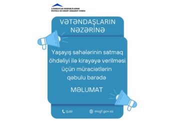 Sabahdan kirayə mənzil mexanizmi üzrə müraciətlərin qəbulu müvəqqəti dayandırılır