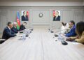 Baş nazir Rəqəmsal Əməkdaşlıq Təşkilatının Baş katibi ilə görüşüb