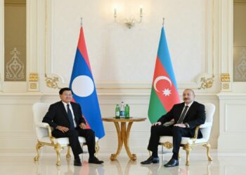 Azərbaycan və Laos prezidentlərinin təkbətək görüşü olub