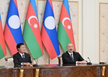 Prezidentin sosial şəbəkə hesablarında Laos Prezidentinin Azərbaycana səfəri ilə bağlı videoçarx paylaşılıb