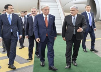 Qazaxıstan Prezidentinin Azərbaycana səfəri başlayıb