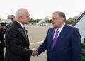 Emoməli Rəhmon Azərbaycana səfərə gəlib