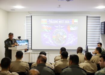 BƏƏ Prezident Qvardiyasının komandanı Azərbaycana səfər edib