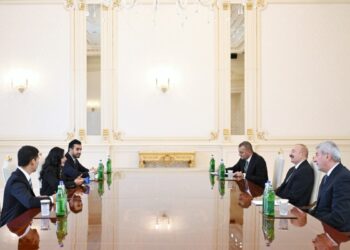 Prezident İlham Əliyev Dünya Turizm Təşkilatının Baş katibini qəbul edib