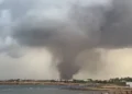 Siciliyanın qərbində nadir ikili tornado müşahidə olunub