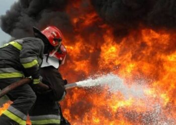 Bakıda yaşayış binasında yanğın olub