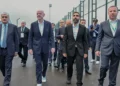 İnfantino və AFFA rəhbərliyi Hövsan Yarış Kompleksini ziyarət ediblər