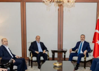 Hakan Fidan HƏMAS nümayəndə heyəti ilə görüşüb