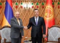 Paşinyanla Japarov Cənubi Qafqaz və Mərkəzi Asiyada təhlükəsizlik məsələlərini müzakirə edib